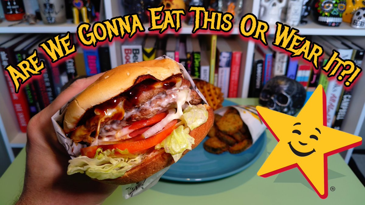 ChrisShadowens's tweet photo. Pineapple on a burger?! That's so crazy it just might work...or will it? #IsItAnyGood #CarlsJr ππ https://t.co/g7Pmb7e9fQ https://t.co/yqKEmOpTqL