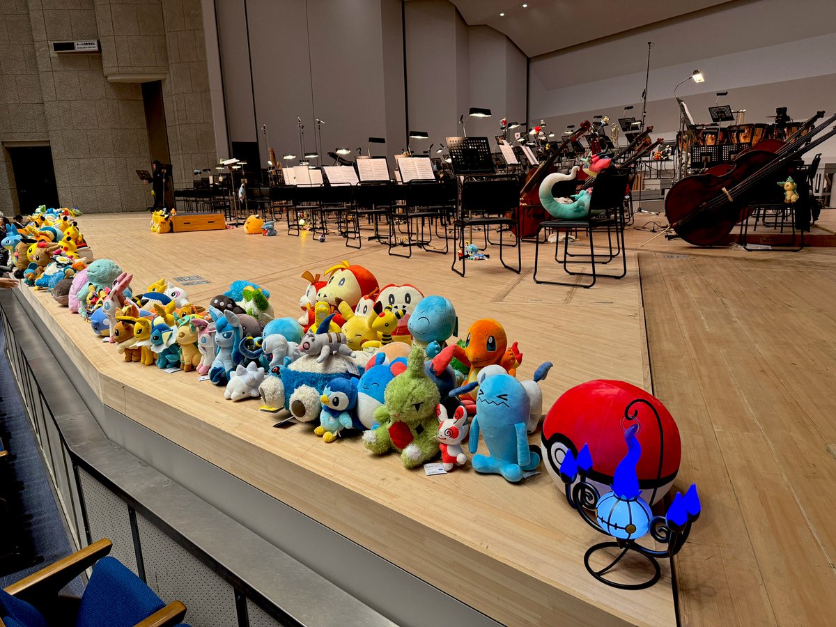 Junichi_Masuda's tweet photo. カントー交響楽団の公演を聞きに来ました！
ポケモン愛がたっぷり詰まった素晴らしい演奏(コスプレ奏者もたくさん！)で、会場との一体感が凄い！第3部まで盛りだくさんでアレンジも最高でした！
「おんがくの　ちからって　すげー！」
@kanto_symphony ありがとうございました！ https://t.co/cV7ZDO6bc0