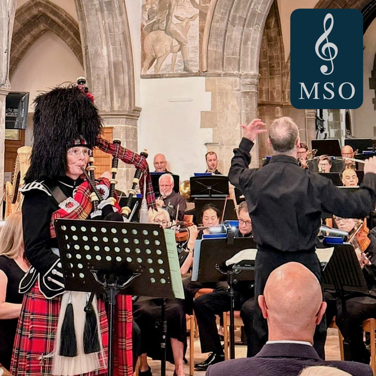 🎉 Thank you to everyone who joined the Misbourne Symphony Orchestra for our spectacular season finale last month! 🎉

What an unforgettable night it was! A special thanks to our incredible soloist bagpiper, Julia Read – you truly blew us away! 🎵

 #SupportTheArts