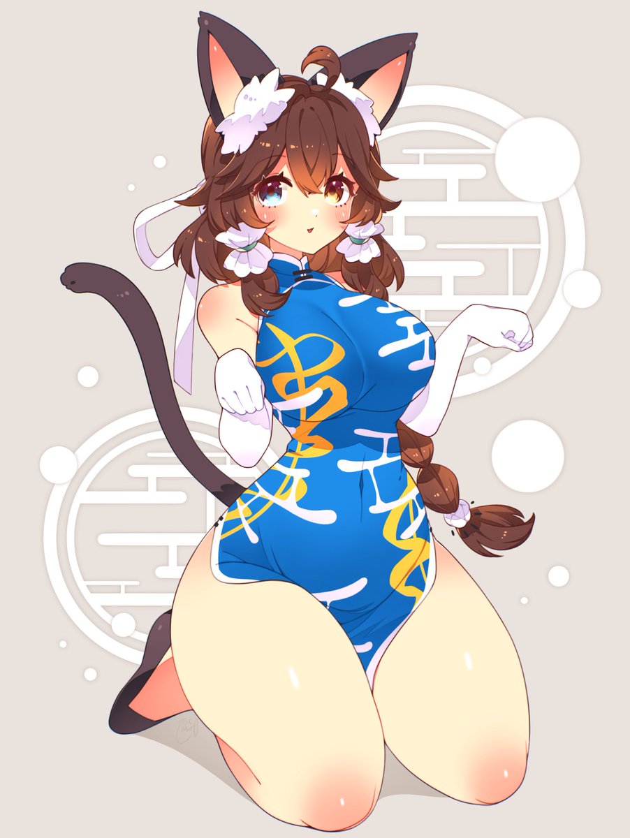 「ねこと包子」|とこにっきのイラスト
