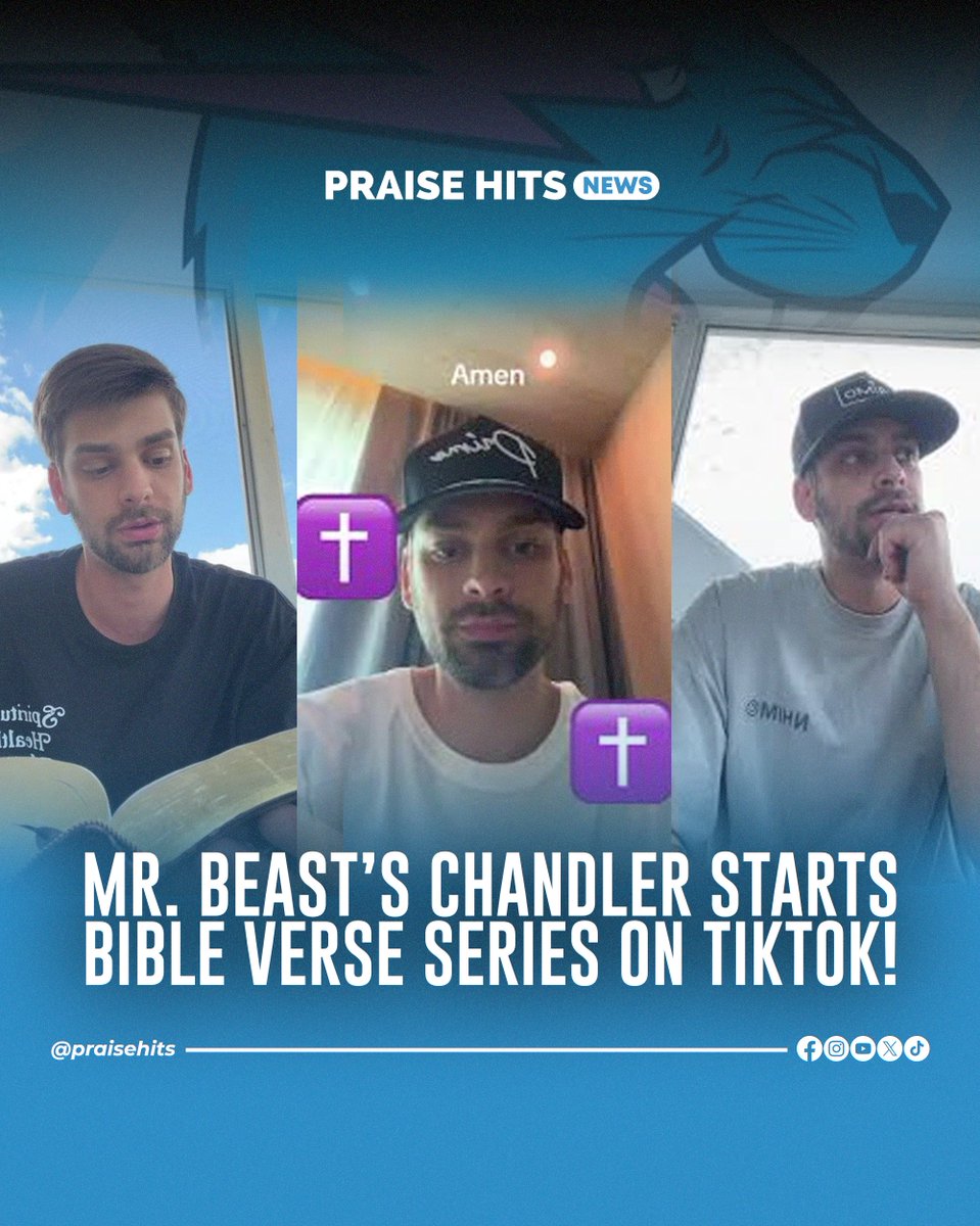 praisehits's tweet photo. What are your thoughts on Chandler's new series? Could this spark a larger Christian awakening? 🙏👇

READ MORE: https://t.co/4og6YCIMoA

#PraiseHits #PraiseHitsRadio #PraiseHitsNews
#FaithJourney #BibleVerses #ChandlerHallow #ChristianContent https://t.co/JCM0LsxLXI