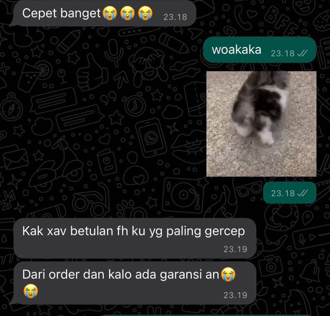 FairysLake's tweet photo. @cheezy_store hy cynk! hy aku supp net lg opress. durasi bulanan, harian, mingguan. garansi 0-3d if normal (but mostly gasampe 24jam kl normal) and max 0-7d if massiv. open sampe malem sengantuknya. app prem lainnyaa jg ada start 500p hueheh. ini kata ress ku https://t.co/iImmsKGZ0v