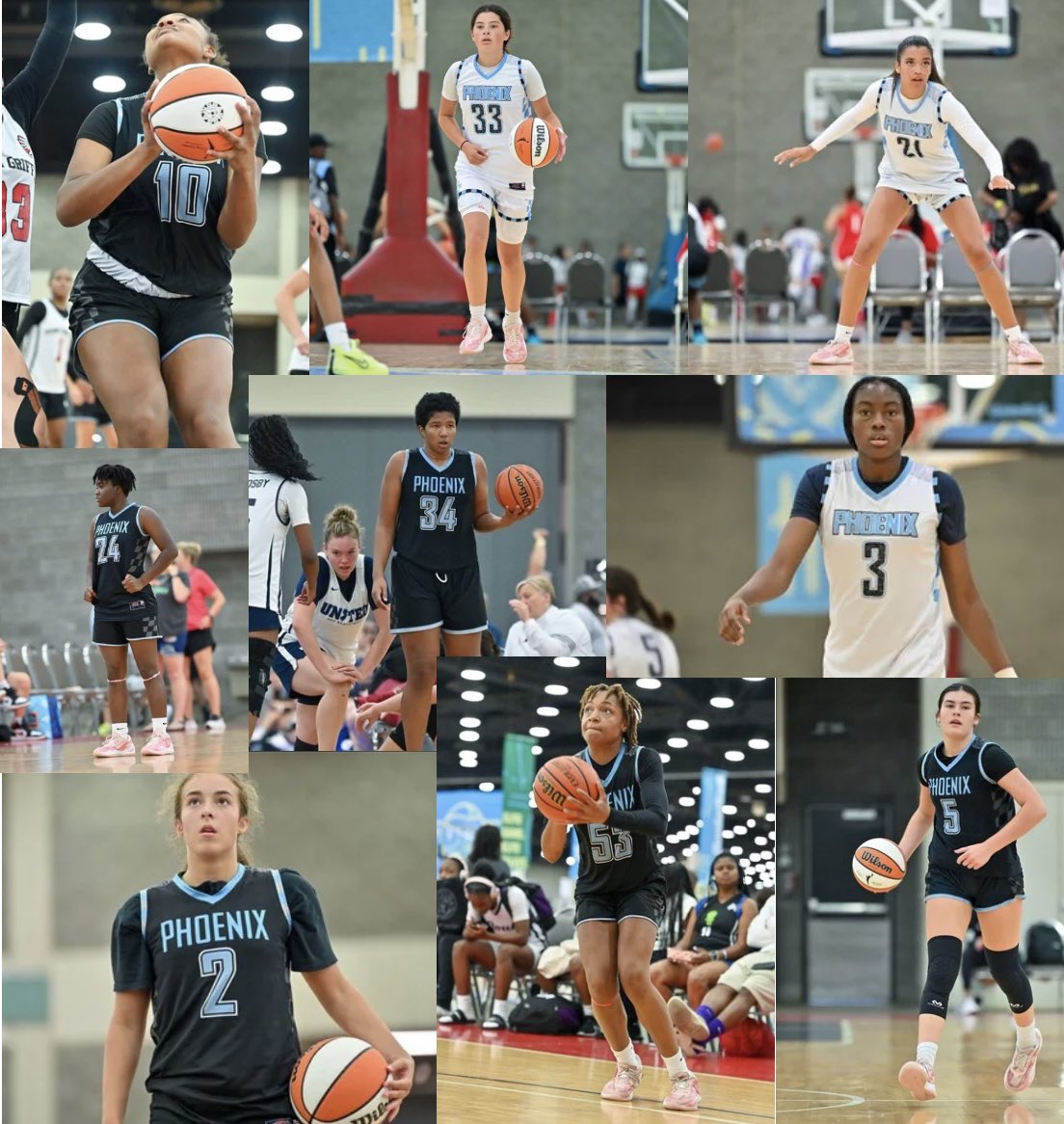 phoenixselect's tweet photo. Phoenix 2025 plays tomorrow (July 20):
8:10am Court 1
5:30 Court 2
@EOTBasketball Seal Beach
@CanesWBB @RutgersWBB @UW_WBB 
@UtahTech_WBB @UNC_BearsWBB @CSUNWBB @UCIwbb @LBSUWBB @CalPolyWBB @lmulionswb @BrianPorth @CoachAKallhoff @SLeBeauf @Dario_Frias_ @advitraghavan @TitansJH https://t.co/p2sW4BujKf