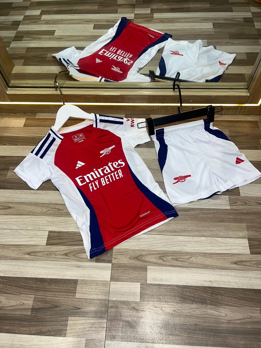 Ola_murewa's tweet image. Arsenal 24/25 season Jerseys ❤️  

🏷️ #15,000
👕 M - 2xl

Kindly Dm or wa.me/2349035211635 to place your orders 

Nationwide Delivery 🚚 🚀
Kindly help me REPOST 🙏

#Ooni Zubimendi #EndBadGovernmentInNigeria Zainab Cubana Seun Okinbaloye Naira Arteta Dangote Weeekend Lagos