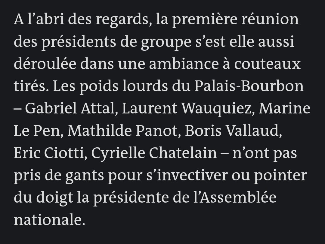 LucasBiosca's tweet photo. Dans le dictionnaire des expressions, la définition de "nid de vipères" c'est réunion des présidents de groupes à l'Assemblée https://t.co/6sGqvXJyTT