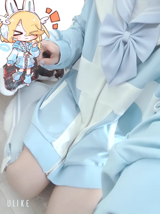 家にあるもので簡易的にぐもちゃんのコスプレが可能 