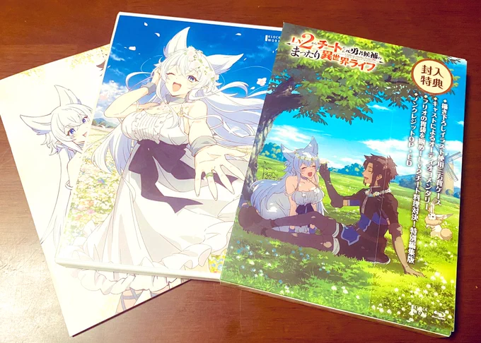 原作小説・コミカライズ発売日の翌日! 7月26日にはTVアニメ【Lv2からチートだった元勇者候補のまったり異世界ライフ】のBlu-ray & DVD BOXも発売!  こちらもご予約受付中となっておりますので合わせてどうぞ! 詳細記事 Amazonご予約