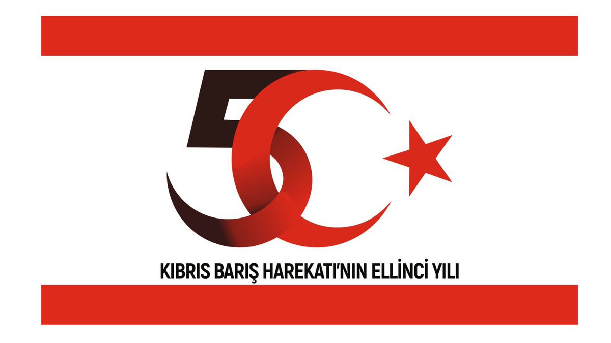 mfatrnc's tweet photo. Happy 50th anniversary of peace on the island and the freedom of the Turkish Cypriots. https://t.co/qZplYQnCAQ