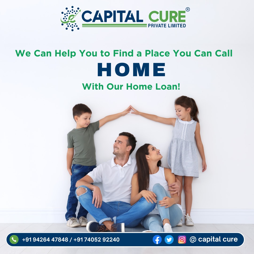 We Can Help You Find a Place You Can Call Home With Our Home Loan <a href="/capital_cure/">Capital Cure</a>
+91 94264 47848/ +91 74052 92240
thecapitalcure.com

#capitalcure #capitalcurepvtltd #capitalcureinsurance #loanapproval #loanservices #LowInterestRates #lowinterestrates #homeloan