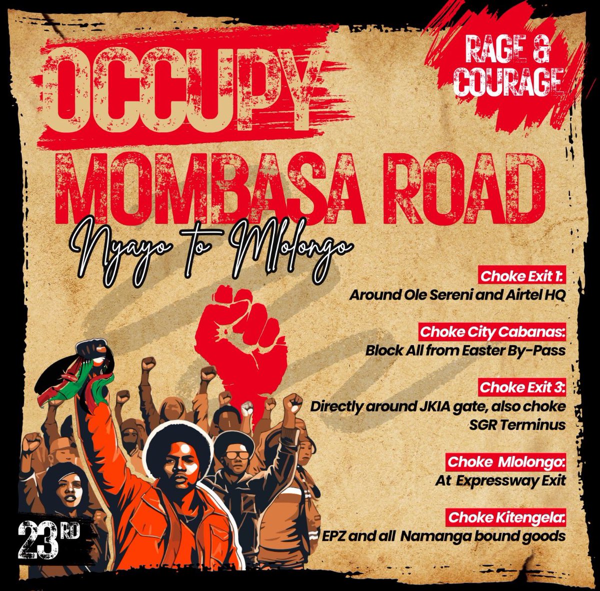Mabonga_254's tweet photo. Mombasa road!! #RutoMustGo https://t.co/fTXNfgSFjd