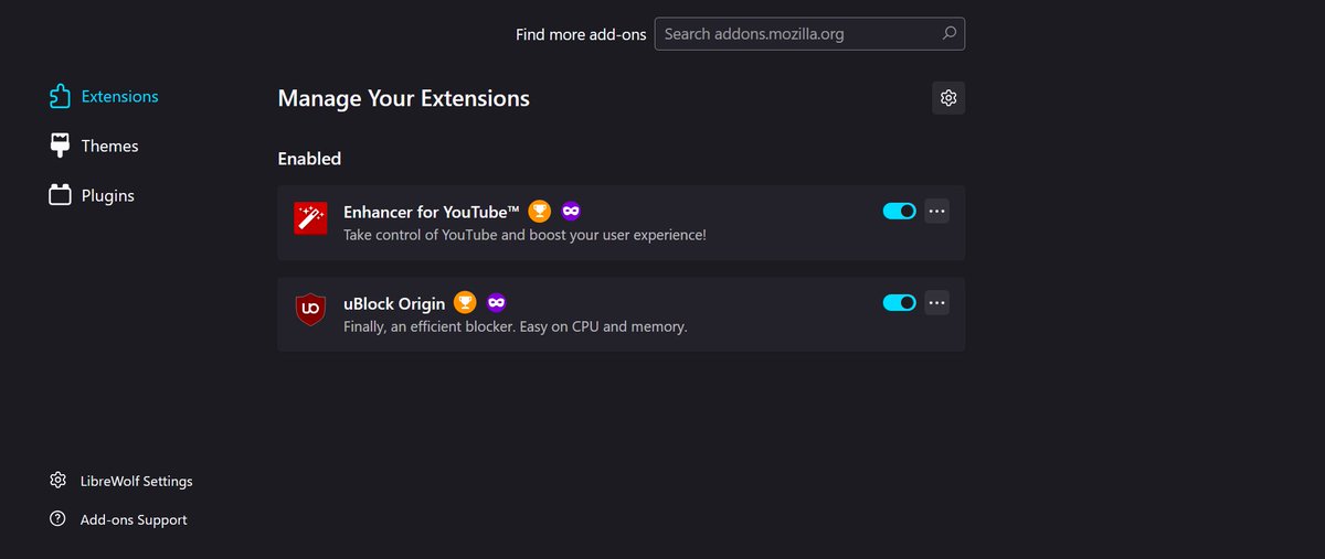 dogmakemusic's tweet image. I am switching from #OperaGX to #Librewolf now. (Still love you @operagxofficial)