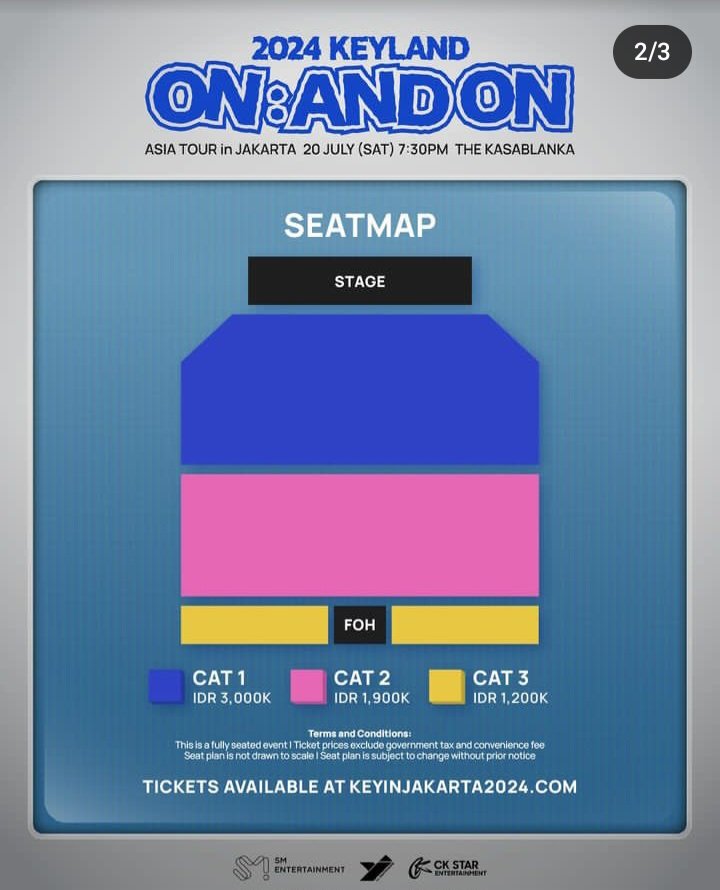 naimamp23's tweet photo. Wts #KEYLANDinJAKARTA #KEYLANDTOUR #KEYLANDASIATOUR CAT 1 (Sou dcheck) dan CAT 2 
Posisi SN semua center.
Minat lgsg ketemu d kokas skr aku udah standby .. DM yaa ! https://t.co/LskATrGjSm
