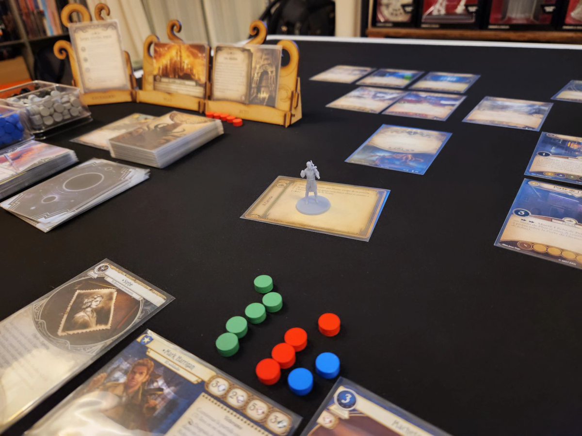 RollDudes's tweet photo. ¡A Penumbrosa #Carcosa! #Solitario #ArkhamHorror #AkrhamHorrorLCG #ArkhamHorrorTheCardGame #RollDudes #CDMX #JuegosdeMesa #BoardGames https://t.co/sIHvHmIHSD