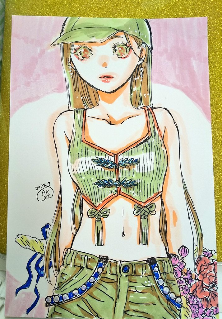 「最近のアナログお絵描き」|赤夏 5/5comitiaさ11bのイラスト