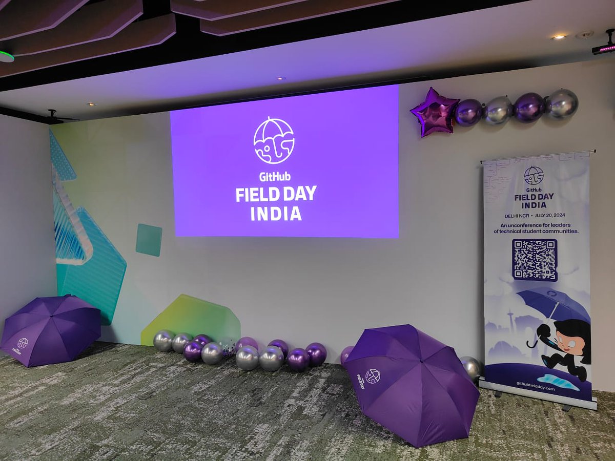 imanishbarnwal's tweet image. All set for @GHFieldDayIndia, say  hi if you&apos;re in the event ☂️👋

@GitHubEducation #GitHubFieldDayIndia #GitHubEducation