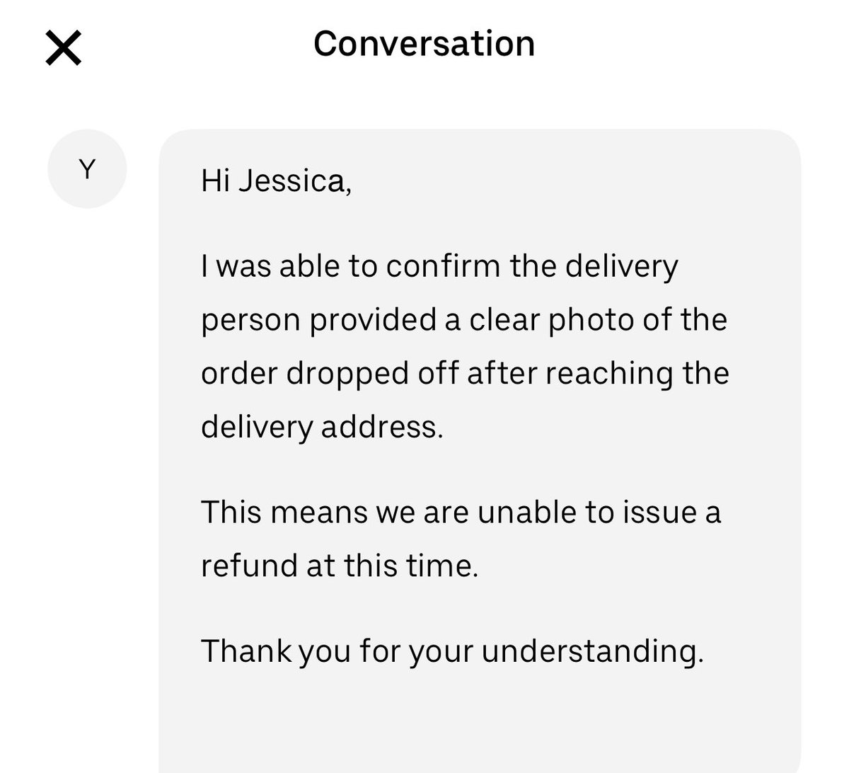 jessicalee422's tweet photo. It is crazy to me that I ordered @UberEats  not only is it late… but it is delivered to the WRONG house (pic is not mine)… and they won’t refund me because of the delivery photo…? of the wrong house??? i literally didn’t receive my food bc its at some other person’s home. https://t.co/B9usp1m5Gp
