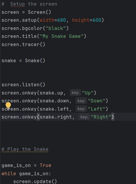 bhowm14's tweet image. #100daysOfCode Day 20:
Built Part 1 of the Popular Snake Game
#gameprojects #gamedevelopment #pythonprojects #programming #day20
