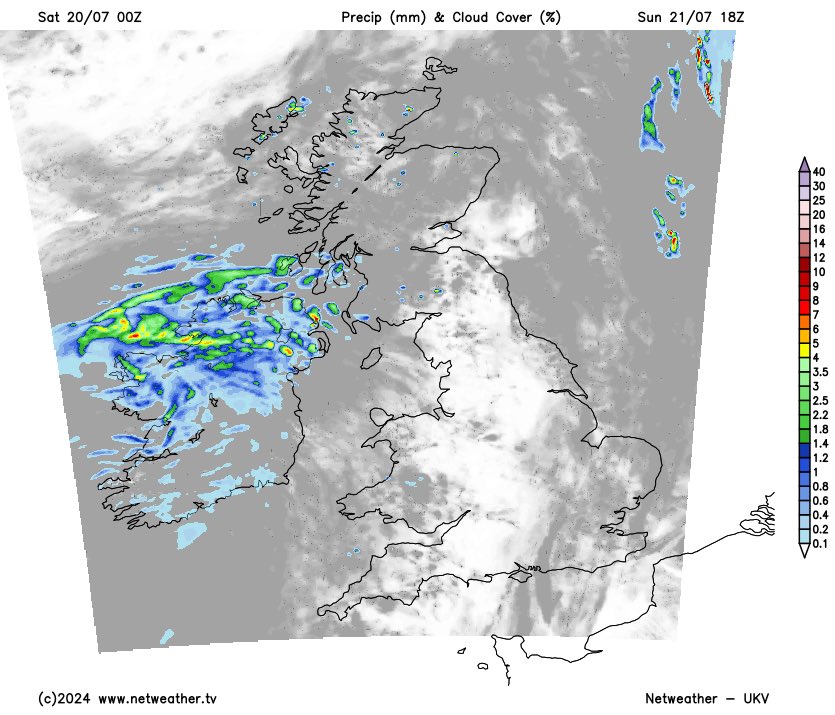 Heaviest rain should miss All Ireland final but still some showers likely and heaviest in second half. A good breeze and blowing from Davin stand towards the Hill. Mild enough with temperatures still up to 18c for match. Best of luck <a href="/OfficialCorkGAA/">Cork GAA</a> <a href="/GaaClare/">Clare Gaa</a>