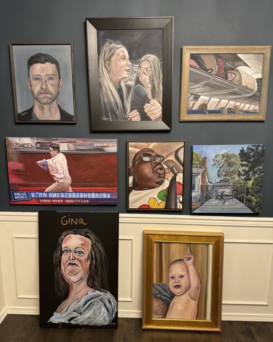 Today’s Crowdstrike fail is exactly why I’m recording our culture with analog paintings.