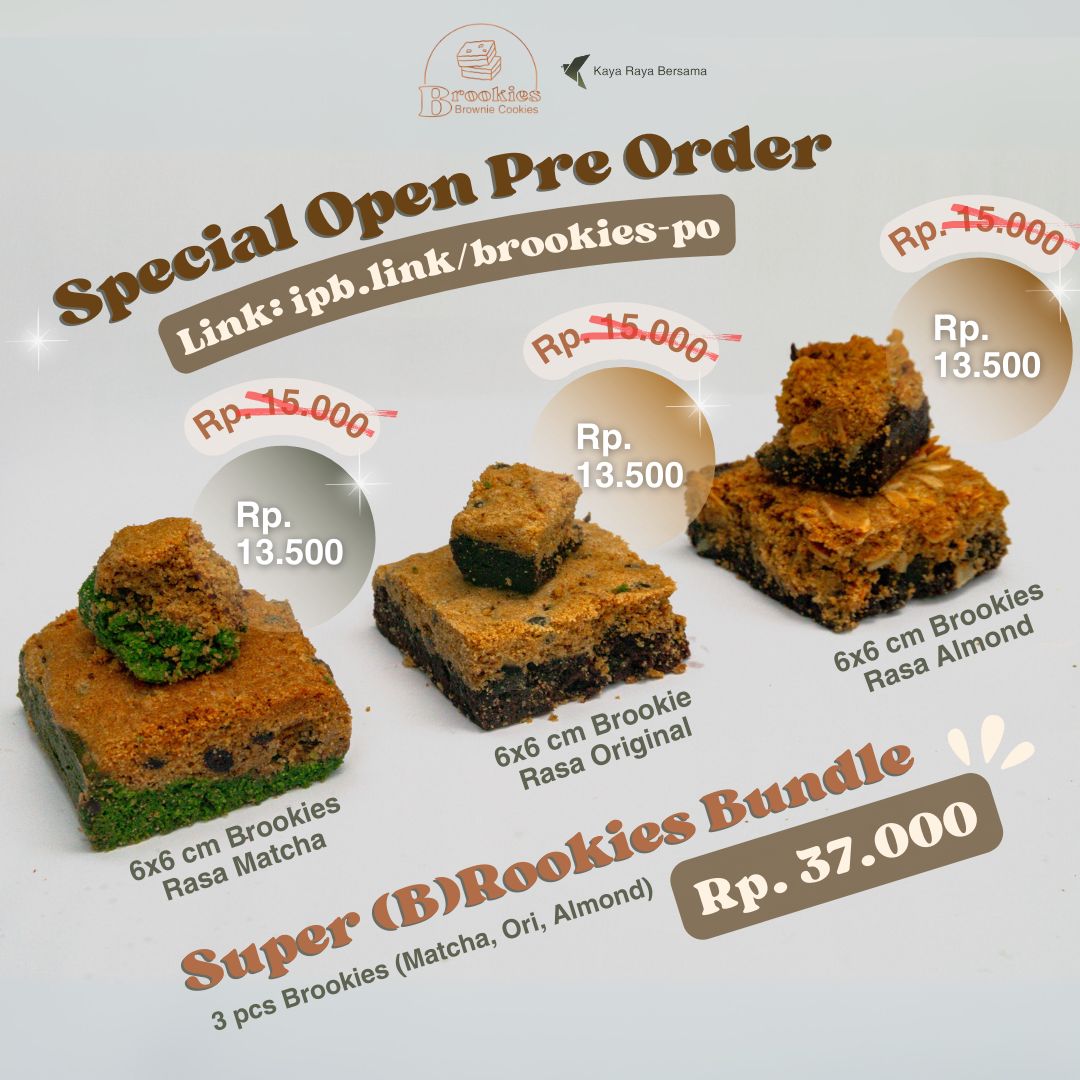 sweetredwinee_'s tweet photo. @ipb_menfess kebetulan bgttt dept aku lg praktikum terpadu, tim ak jualan brookiessss🤭🙂‍↕️ follow ignya for more infoo : brookies.bgr xixi https://t.co/LsziHlD0hw
