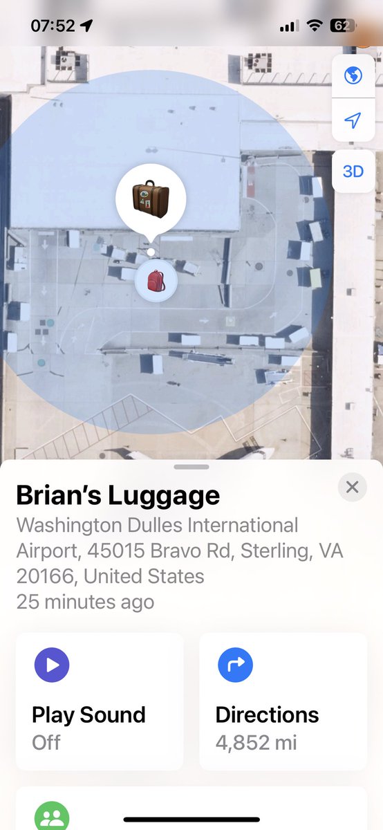 MAF_ECMobilizer's tweet photo. @KimLufthansaRep Thank you for your help.  Here is a screenshot of where at IAD the luggage is as of 1 minute ago. +1.540.808.5087 https://t.co/ps0ym5i2dJ