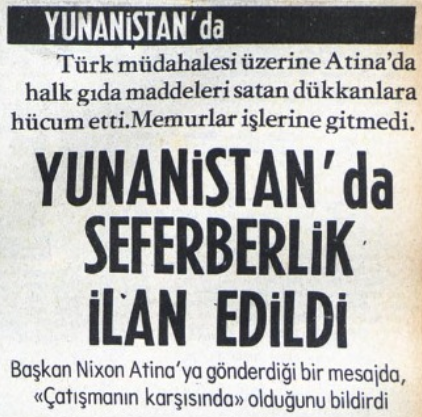 hermes_z's tweet photo. 50 yıl önce, bugün, uyuyan devi 🇹🇷 uyandırdılar.

20 Temmuz 1974'te, TSK, Kıbrıs'ta yaşayan Türklerin güvenliğini sağlamak ve adada barışı tesis etmek için Kıbrıs Barış Harekatı’nı başlattı. Bu harekat, Türkiye'nin uluslararası arenada etkin bir rol oynayarak Kıbrıs sorununa yönelik önemli bir adım atmasını sağladı.

1974 Temmuz’unda, Kıbrıs'ta Yunanistan destekli bir darbe gerçekleşmiş ve adada yaşayan Türkler ciddi bir tehdit altına girmişti.

Bu tehditlerin en acımasız örneklerinden biri, 1963 yılında gerçekleşen Noel Katliamıdır. Kıbrıslı Rumlar tarafından düzenlenen bu katliamda, yüzlerce Kıbrıslı Türk vahşice öldürülmüş ve binlerce insan evlerinden zorla çıkarılmıştı. Benzer şekilde, diğer katliamlar ve saldırılar da adada Türklerin güvenliğini sürekli olarak tehdit etti.

Türkiye, 1959’da Zürich’te imzalanan Garanti Anlaşması'na dayanarak garantör sıfatıyla müdahale etme kararı aldı. Bu anlaşma, Türkiye, Yunanistan ve Birleşik Krallık tarafından imzalanmıştı ve Kıbrıs'ın bağımsızlığını ve bütünlüğünü koruma amacını taşıyordu.

Harekatın ilk aşaması, 20 Temmuz 1974 sabahı Türk askerlerinin Girne kıyılarına çıkarma yapmasıyla başladı. Ekte yer alan Milliyet gazetesinin kupüründe de belirtildiği gibi, kısa sürede Lefkoşa'ya doğru ilerleyen birlikler, adanın stratejik noktalarını ele geçirdi. Lefkoşa'da Kıbrıs Rumları tarafından oluşturulan Ulusal Muhafızların* üsleri bombalanarak kontrol altına alındı.

Türk müdahalesi, uluslararası arenada farklı tepkilerle karşılandı. ABD Dışişleri Bakanı Henry Kissinger ve diğer diplomatlar, ateşkes çağrısında bulundu.

Yunanistan ise seferberlik ilan ederek duruma karşı tedbirler almaya çalıştı. Ancak, Türkiye'nin kararlılığı ve askeri başarısı, adada kalıcı bir çözümün yolunu açtı.

Bu harekatın sonucunda, adanın kuzeyinde Türklerin kontrolünde bir bölge oluşturuldu ve bu bölge, 1983 yılında Kuzey Kıbrıs Türk Cumhuriyeti'nin ilan edilmesiyle sonuçlandı.

Kıbrıs Barış Harekatı, Kıbrıs Türklerinin güvenliğini sağlamanın yanı sıra, Türkiye'nin bölgesel bir güç olarak rolünü pekiştirdi. Aynı zamanda, Noel Katliamı ve diğer katliamların tekrarlanmasının önüne geçildi ve Kıbrıs Türklerinin barış içinde yaşamaları sağlandı.

Kıbrıs Barış Harekatı, tarihin önemli dönüm noktalarından biridir. Bu harekat, Türkiye'nin kararlılığını ve uluslararası hukuka dayalı müdahale hakkını kullanarak Kıbrıs Türklerinin güvenliğini ve haklarını koruma amacını taşımaktadır. Tarihe geçen bu olay Türkler için bir gurur kaynağıdır.

* Ulusal Muhafızlar esasen Kıbrıs'ta yaşayan Rumlar tarafından oluşturulmuş bir askeri güçtü ve Yunanistan ile sıkı bir ilişki içindeydi. 1960 yılında kurulan Kıbrıs Cumhuriyeti'nin savunma gücü olarak faaliyet gösteren Ulusal Muhafızlar, özellikle Enosis (Kıbrıs'ın Yunanistan'a bağlanması) hedefini destekleyen bir yapıydı ve birçok kez Kıbrıs Türklerine karşı saldırılar düzenledi.