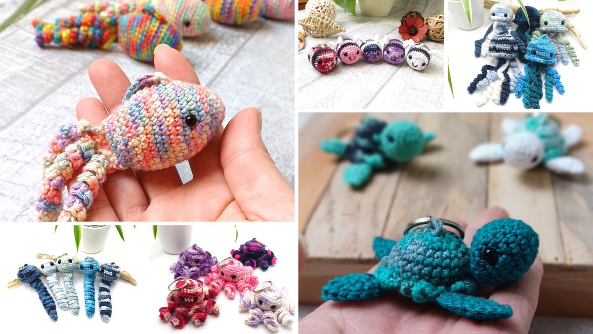 Pocket pals of all shapes, sizes and colours.
No matter the occasion, send a super cute surprise in the post.

necreationsshop.etsy.com

Optional keyrings + filled with calming lavender.

#UKGiftHour #UKGiftAM #ShopIndie #etsystore #handmadegift