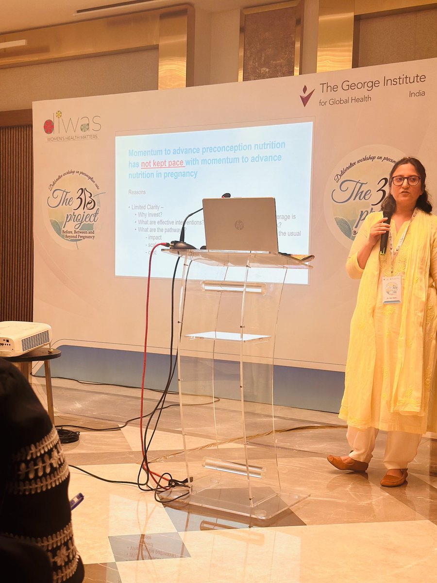 diwaswhm's tweet image. Dr. Vani Sethi emphasizes, “To be certain that the effects of any preconception intervention will be achieved by the time the ovum is fertilized, interventions should start ≥ 3 months prior to conception.” #UNICEFIndia #Nutrition #PreConception