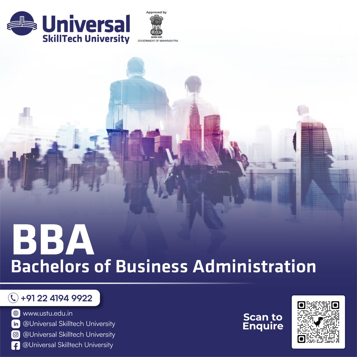 ueskilltechuni's tweet image. Elevate Your Business Acumen with a BBA Degree!
Gain essential skills in management, finance, marketing, and more. Prepare yourself for a dynamic career in the global business landscape. Start your journey to success with a BBA today!