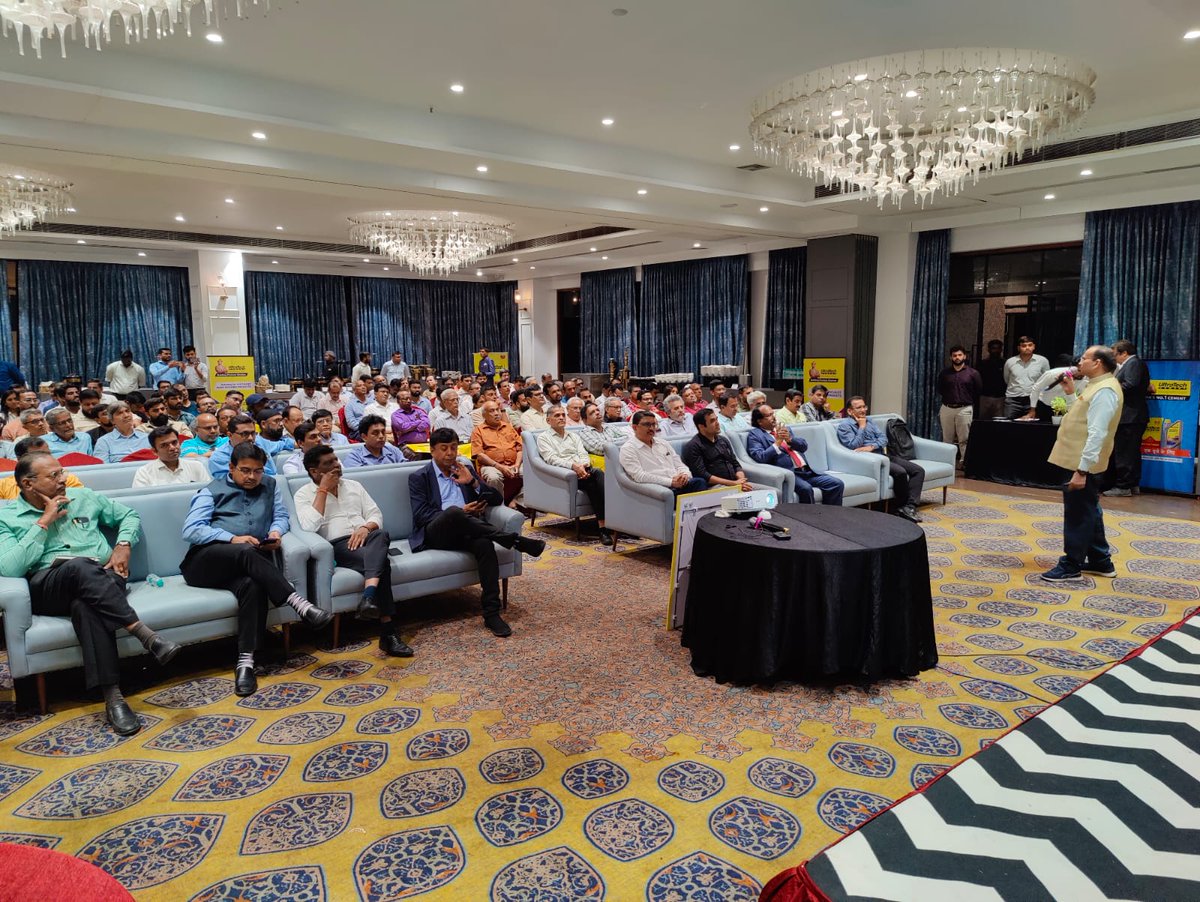 BisSurat's tweet photo. Technical talk on #Standardization and Quality Certification of Construction Materials  by Shri S.K.Singh , Head (SUBO) &amp; Sr. Director. Program was organised by Institution of Construction Engineers and Architects, Surat and M/ Ultratech Cement. @BIS @BisSurat https://t.co/uVC6rItXPQ