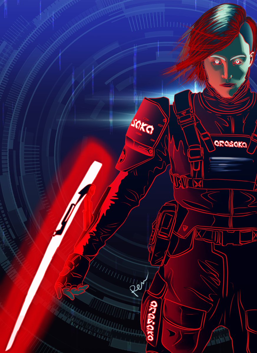 cyberninja
#Cyberpunk2077  #SandayuOda #サンダユウ・オダ