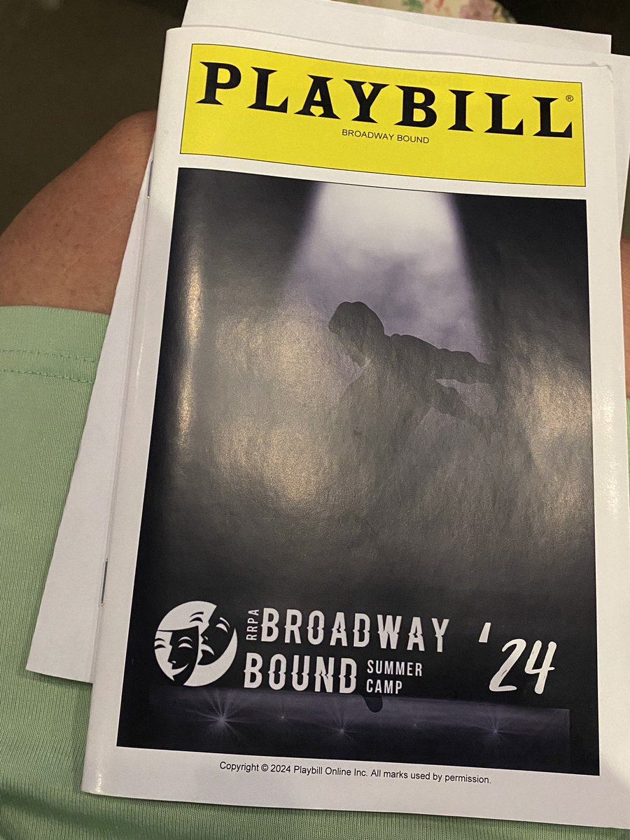 Excited to spend a beautiful summer evening seeing one of my students performing as Ursula in The Little Mermaid! My heart gladly accepted the invite! So proud of her!
