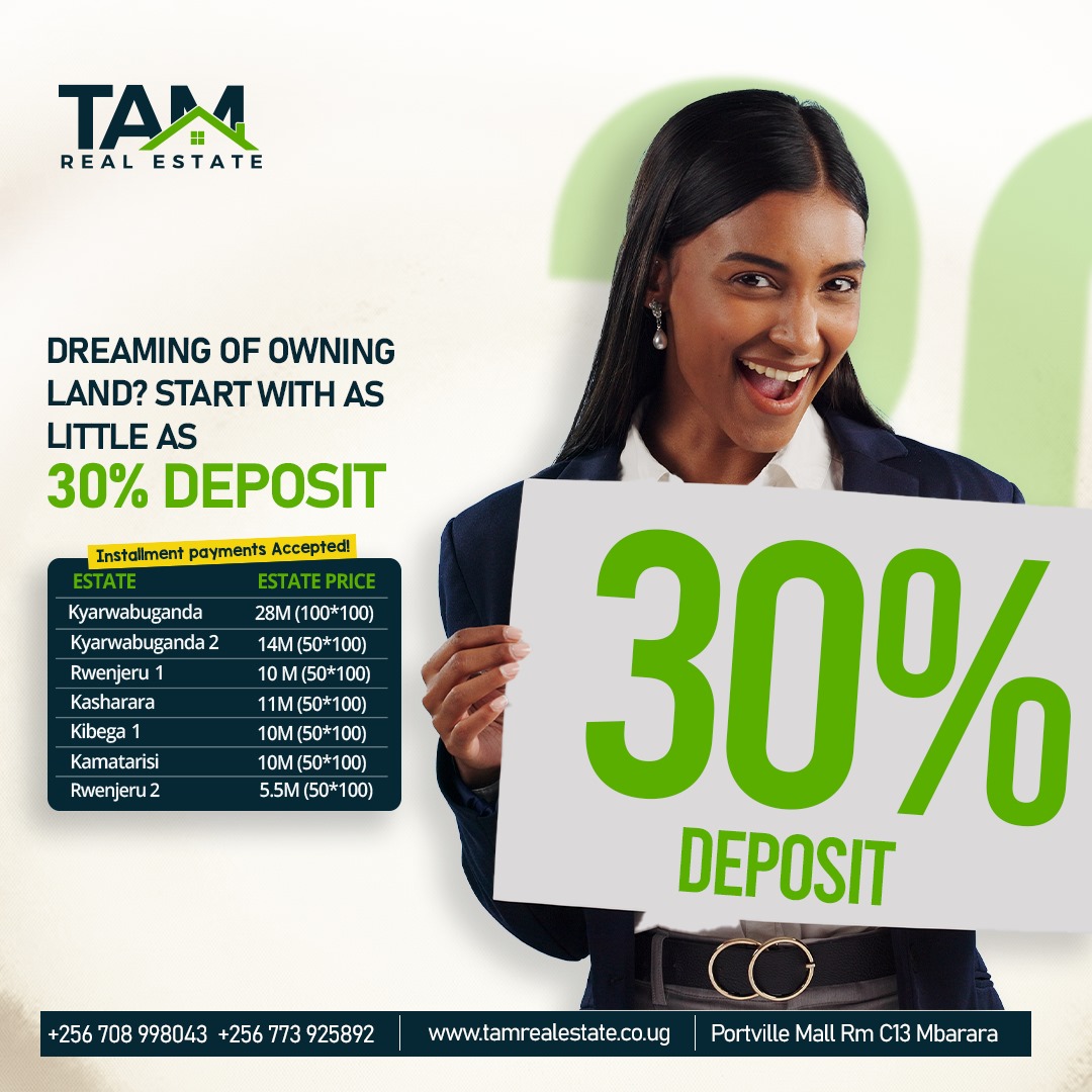 TamRealEstate_'s tweet photo. Discover how easy it is to achieve your dream of land ownership with us! 

Start your journey with as little as a 30% deposit and pay the rest in installments. 

Contact us today. https://t.co/oW5qjgUmPW