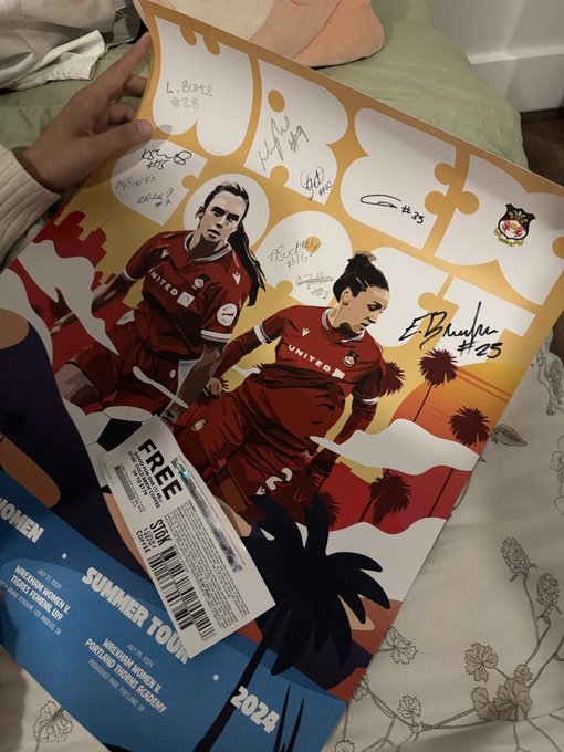 Such a great night seeing @WrexhamAFCWomen 🙌🏴󠁧󠁢󠁷󠁬󠁳󠁿👏 https://t.co/Cmp8dAj5ti<a class="tags" target="_blank" title="On Twitter" href="/?out=eyJ0eXAiOiJKV1QiLCJhbGciOiJIUzUxMiJ9.eyJpYXQiOjE3MjQ2NTQzMjMsImlzcyI6InR3cG9ybnN0YXJzLmNvbSIsIm5iZiI6MTcyNDY1NDMyMywiZXhwIjoxNzU2MTkwMzIzLCJyZWRpcmVjdF91cmwiOiJodHRwczovL3R3aXR0ZXIuY29tL1dyZXhoYW1BRkNXb21lbiJ9.zKV5Jjh9F3Q3fhUAJw1pDzJqJKIm5p-t3zXdGPuS1fuqBay6NoFaCJ-5sxDieCsV5qMfqpetWcMOWDw7tG7WDg">@WrexhamAFCWomen</a>