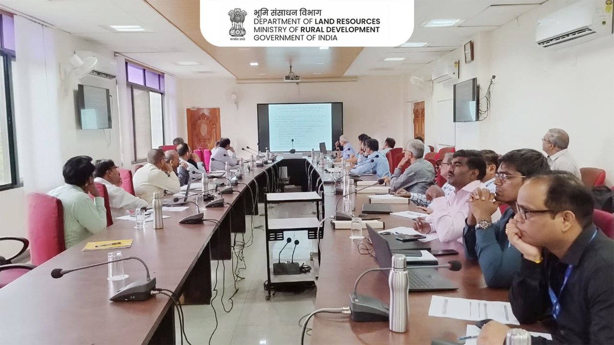DoLR_MoRD's tweet photo. On 20th July 2024, a meeting of the Thematic Working Group on Land Parcels was held at YASHADA Pune as outlined in the National Geospatial Policy (NGP) 2022. Discussions focused on the standardization of land and registration-related data.
#NGP2022 #GeospatialPolicy #dolr #mord https://t.co/VxnWP0QLmM