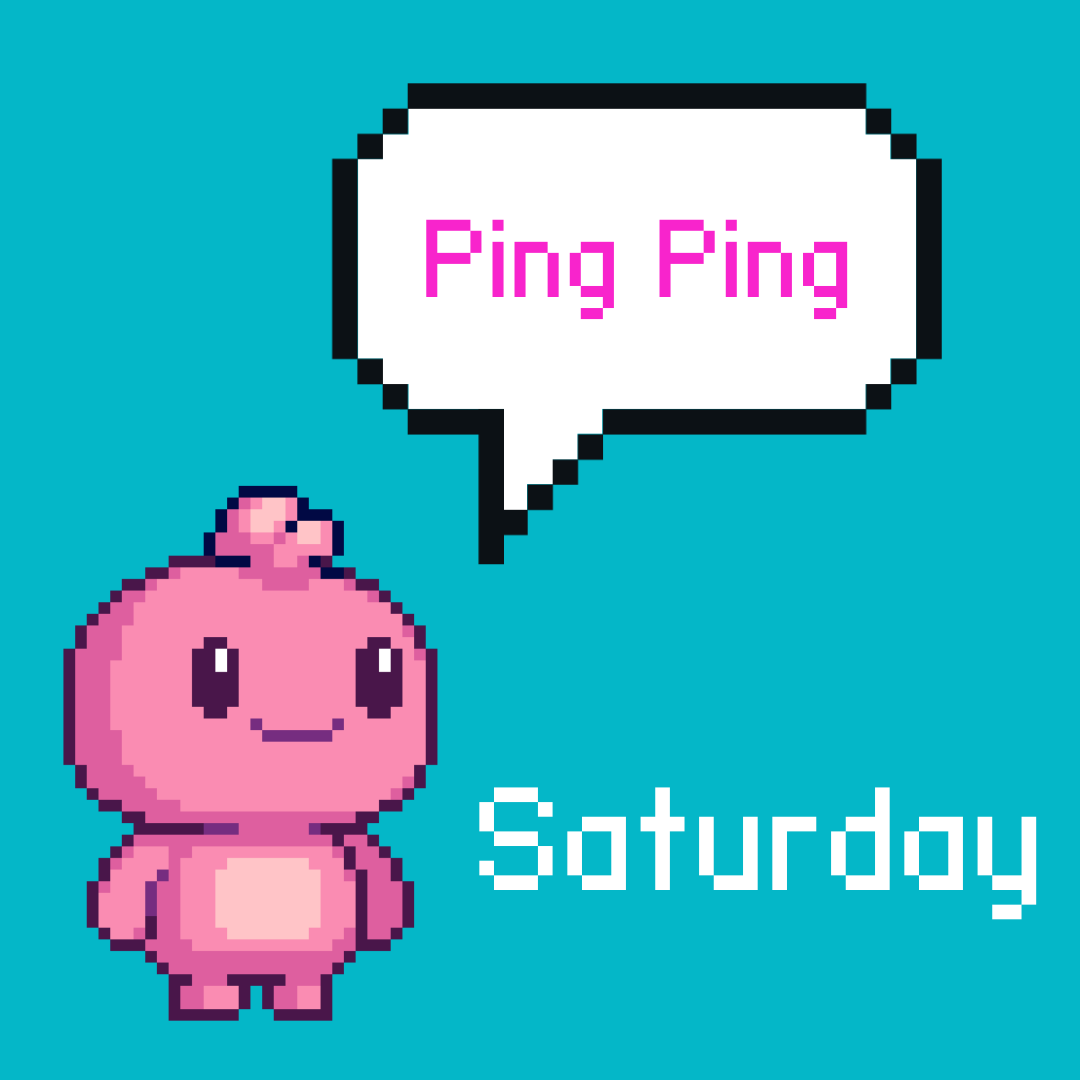 NFTPing_'s tweet image. Have a Ping day! ☀️