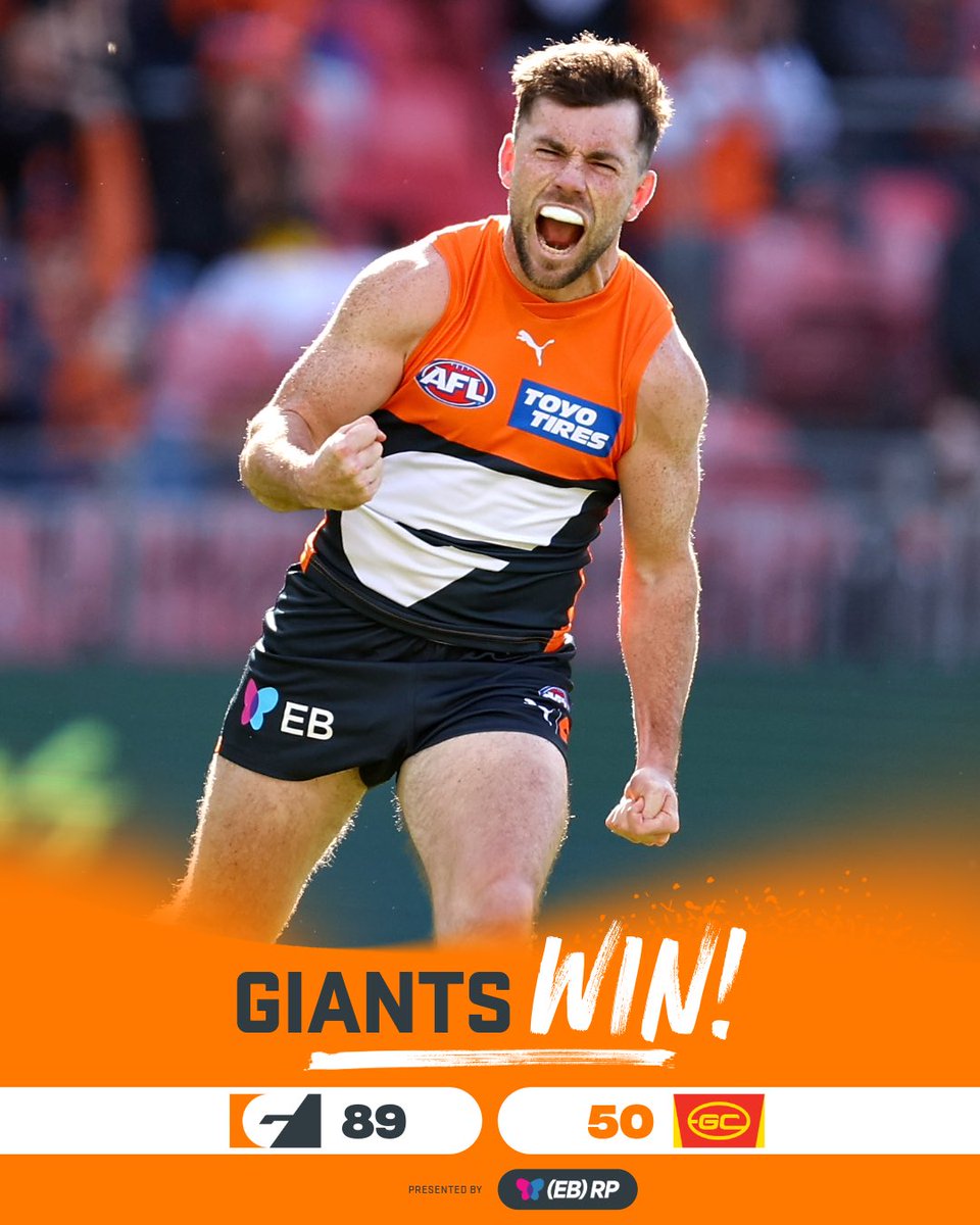 GWSGIANTS's tweet image. Not the first win for NSW this week.