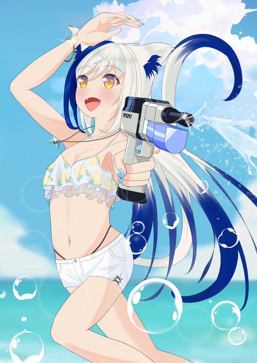 wattar1101's tweet photo. 夏ナツなつぅ！！！

 #よづり宝物庫 https://t.co/D3TxIkIy8z