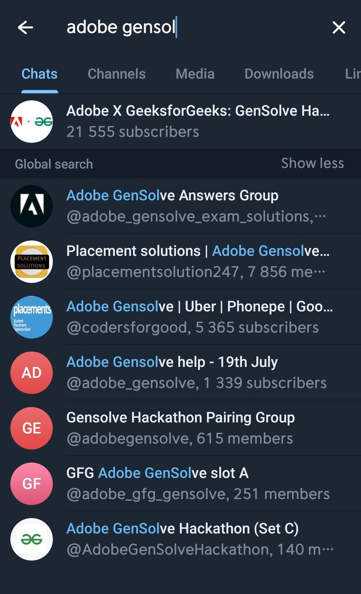 anmol__twt's tweet image. 🚨MASS CHEATING IN ADOBE GEN SOLVE 🚨
Hello @sandeep_jain @geeksforgeeks
Shocking  mass cheating on Telegram for the Adobe Gen Solve competition raise serious concerns about integrity in tech events. #AdobeGenSolve #TechIntegrity
