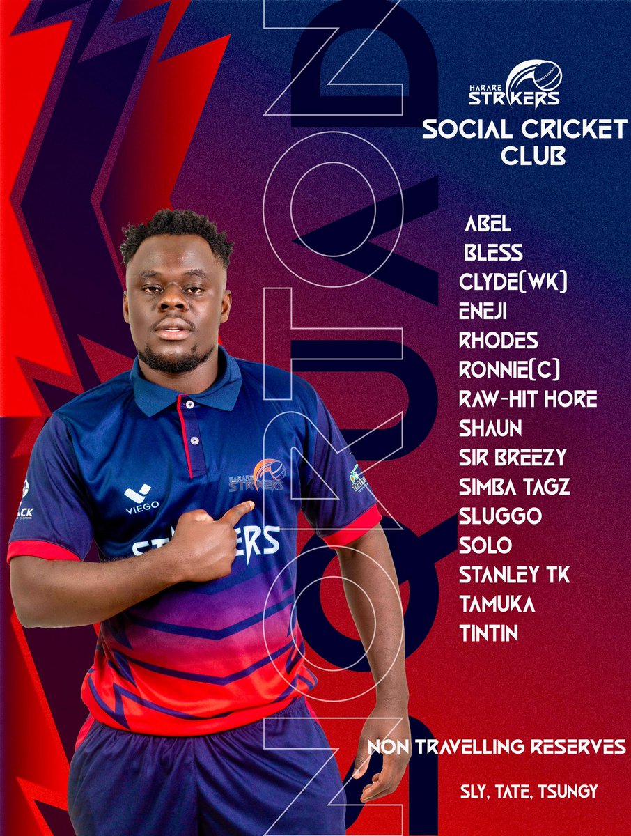 It's #Gameday 
Nortonians vs Harare Strikers
Norton SC
10:30 Hrs
Traveling Squad 👇🏿

#StrikersMotaMota