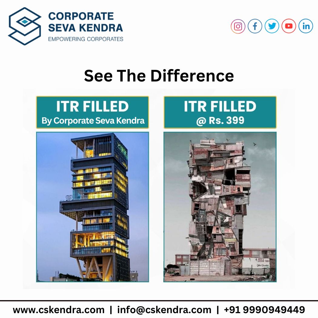 CorporateSeva's tweet photo. Expert guidance, easy filing &amp; timely ITR submissions.  Trust us for accurate &amp; efficient service. #FileFast #TaxSeason #IncomeTax https://t.co/WhiawmGtZm
