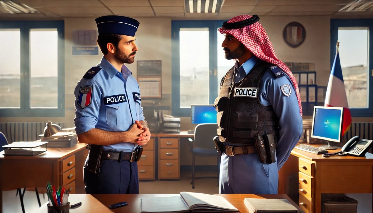 Le_Crapaud47's tweet photo. Paris, 2024 

- Commandant Hussain ? Vous avez deux minutes ?
- Oui, bien sûr.
- Super merci, je voulais juste savoir si tout se passait bien. Vos hommes sont satisfaits de leurs hébergements ? 
- Au niveau des hébergements ça va mais la plupart de mes hommes sont déçus par Paris.
- Bon...c'est vrai que certains quartiers sont dégueulasses mais Paris reste Paris non?
- Il y a des sans-abris à tous les coins de rue. Un de mes hommes m'a même rapporté avoir vu un homme déféquer au milieu de la rue. Il n'était pas en service à ce moment-là, il n'a rien pu faire mais ce n'était pas vraiment ce à quoi il s'attendait. Il croyait voir Alain Delon et Brigitte Bardot, pas des Maliens qui défèquent sur la voie publique après avoir fumé du crack dans une tente en carton. 
- J'avoue que depuis quelques années, il y a une certaine dégradation de la ville. 
- Ne vous inquiétez pas, quoi qu'il en soit mes hommes feront leur travail avec rigueur. Ils ont déjà commencé les patrouilles et sont très efficaces. 
- Et bien..... justement, je voulais aborder un petit sujet avec vous.
- Mes hommes ne font pas du bon travail ? 
- Oh si si. Au contraire. On m'a demandé de vous dire que vous devriez demander à vos hommes d'avoir la main un peu moins lourde. 
- Mes hommes respectent les consignes pourtant. 
- Les consignes du Qatar peut-être, mais ici, nous ne fonctionnons pas de la même façon. Vous avez envoyé 6 personnes à l'hôpital. Un homme risque d'avoir des séquelles à vie.
- Lequel ? Celui qui se masturbait en regardant des enfants qui faisaient de la balançoire ? 
- Oui. Il a porté plainte. 
- Hahahaha 
- ...... 
- Attendez, ce n'est pas de l'humour ? 
- Non pas du tout. 
- Donc un homme, un clandestin, se masturbe devant vos enfants et c'est lui qui porte plainte? Il a le droit de faire ça depuis la prison? 
- La prison? Non, il n'ira pas en prison. Pour ce genre de fait, il aura sûrement juste quelques mois de sursis ou peut-être un rappel à la loi. 
- Vous faites comment pour éviter la récidive alors?
- Bah.....rien. Mais vous savez commandant, ici nous sommes pieds et poings liés. On ne peut pas faire preuve d'une violence excessive.
- Vous traitez les coupables comme des victimes. C'est vraiment étrange. C'est votre pays, faites comme vous voulez. Autre chose?
- Oui....demandez à vos hommes d'éviter de faire de la discrimination. On a déjà eu plusieurs plaintes. 
- De la discrimination ? 
- Oui. Apparemment vos hommes s'en prennent davantage à certains types d'individus... 
- Qui ça? Les Noirs et les Maghrebins?
- Chut...surtout pas de référence à l'origine ethnique, ça va nous apporter des emmerdes. 
- La plupart des personnes que nous surprenons appartiennent à ces communautés. Ce n'est pas de notre faute si vous avez accueilli des milliers de délinquants et de criminels Africains sans aucune forme de contrôle.
- ......Bon je crois que nous en avons terminé. Maintenant je vais aller voir les policiers des 40 autres pays qui sont venus nous aider pour ces jeux olympiques pour leur expliquer qu'ici, un policier n'a pas le droit de faire son travail correctement.