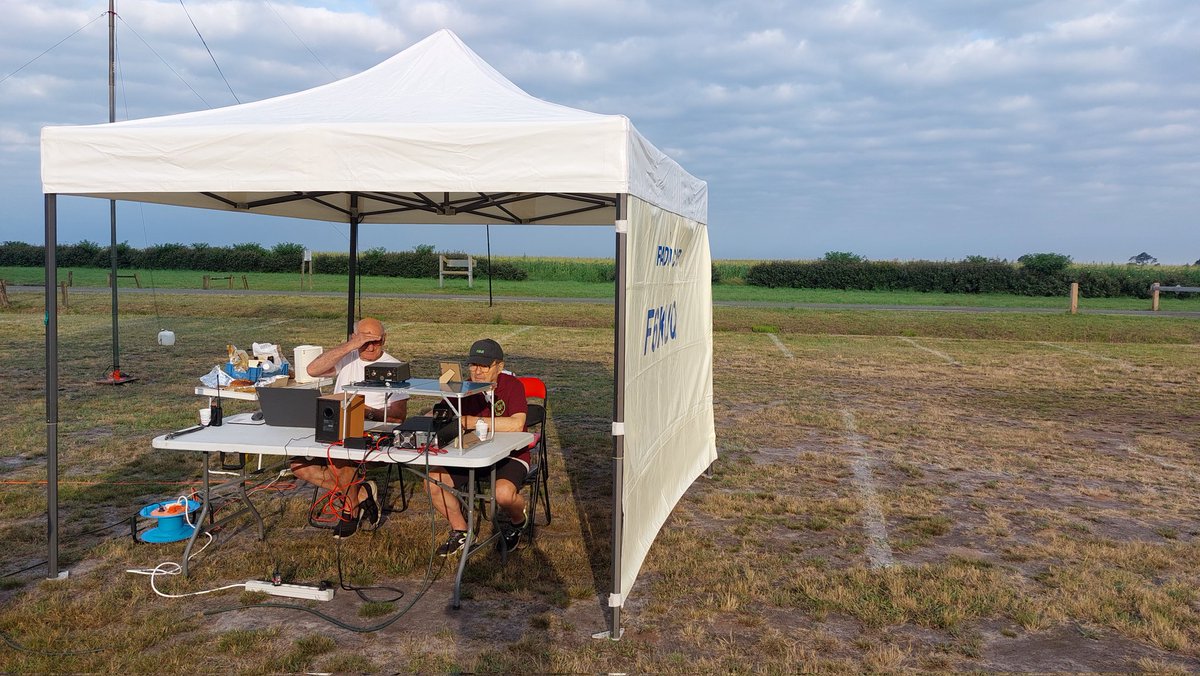 F6KUQ/P au mémorial de la ferme de Richemont
