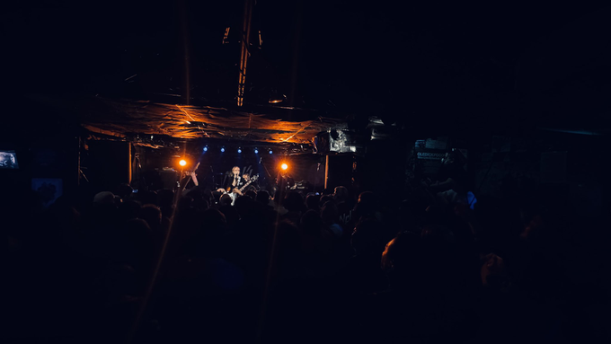 On stage media image