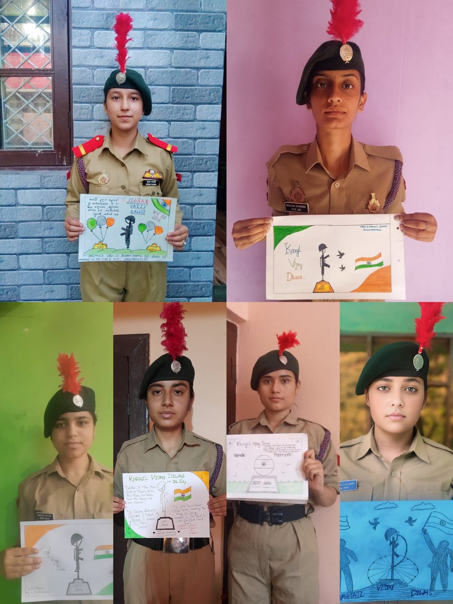 nccgdckish6340's tweet photo. NCC cadets of GDC KISHTWAR perform the activities on Kargil Vijay diwas.
Cadets can perform activities on everyday till 26 July. This is the first activity.#profprithviraj#dgncc#jk&amp;ldte https://t.co/aodWX3vbRx