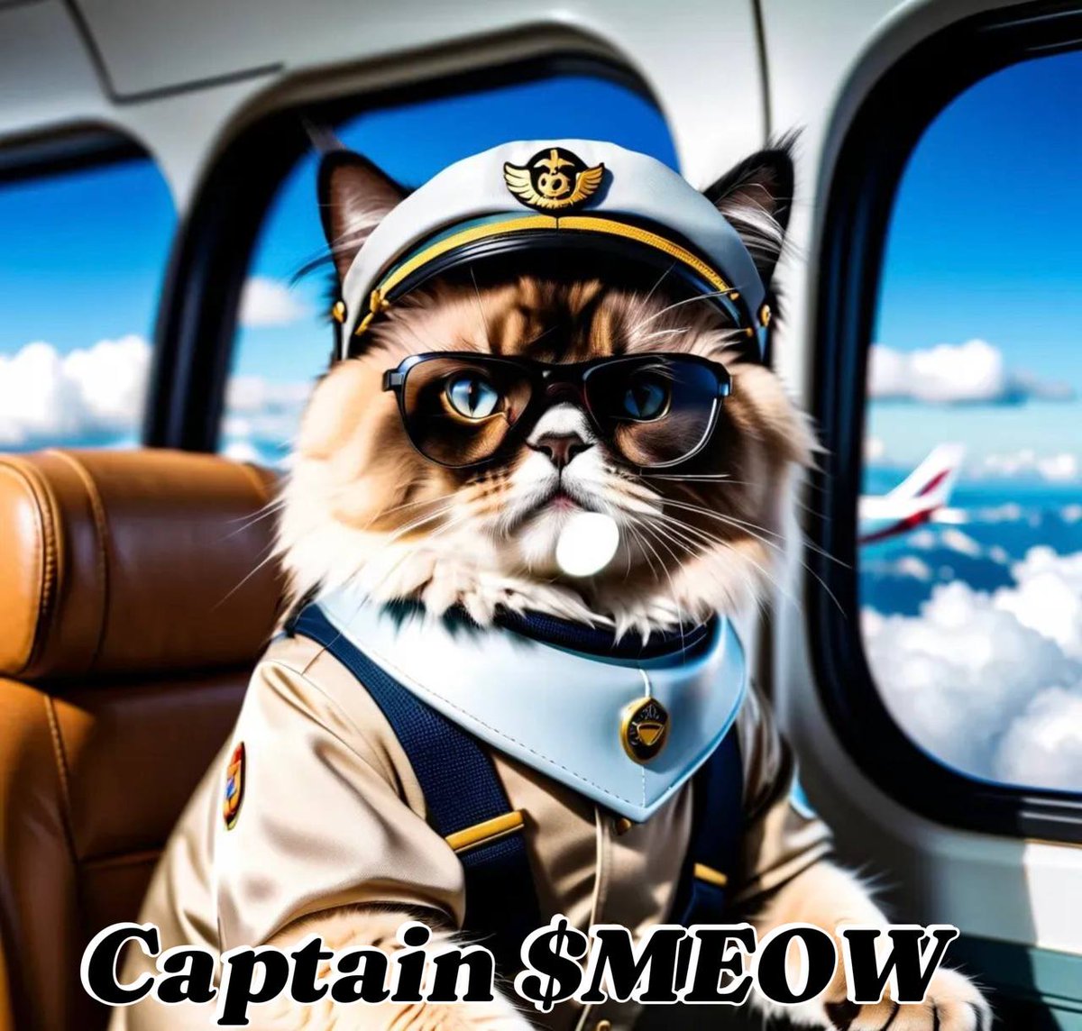 vestedDON's tweet photo. @CryptoTalkMan GOOD $MEOW -ING IS THE SOUND OF HOPE OF A BETTER DAYS AHEAD. MR MIGGLES CAT REMINDS. 

CA 0x4cf3f6a5d0b9ce2dbeb4571a808e486ee5e4a963 https://t.co/ClSqztKFrk