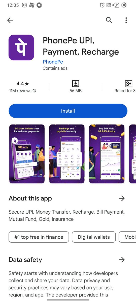 bm_deeps's tweet photo. #uninstallphonepe 
@_sameernigam https://t.co/wD9kIIoAQb