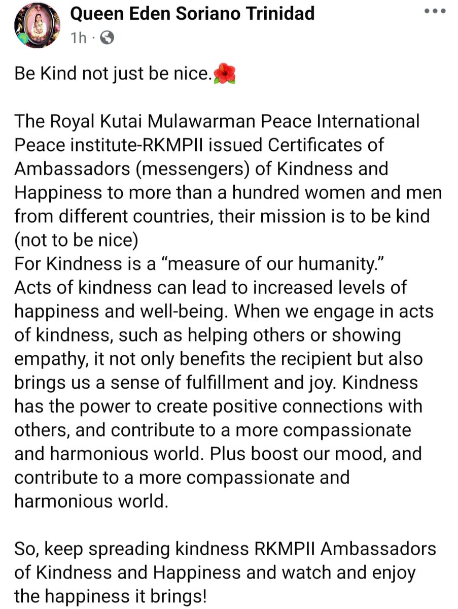 Royal Kutai Mulawarman Peace Int'l Institute tweet media