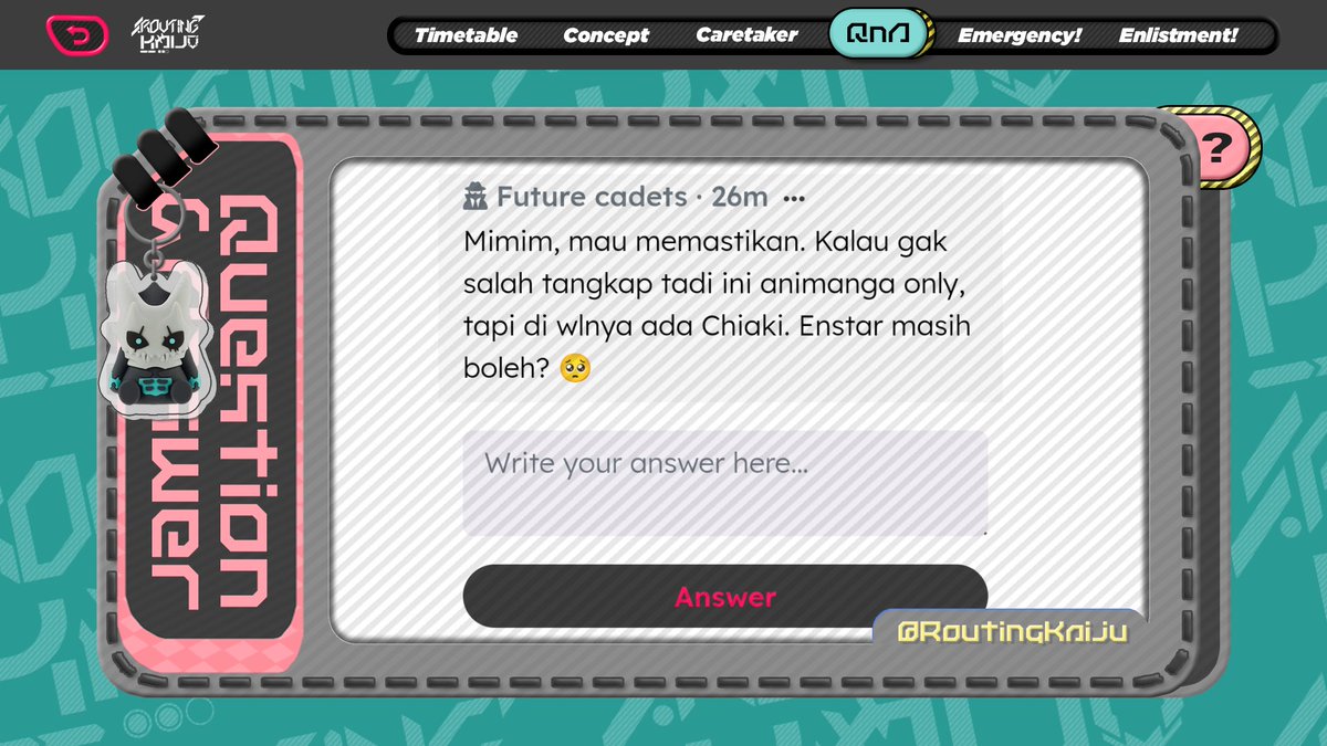 RoutingKaiju's tweet photo. Ensemble Stars ada animenya ya, kalau game yang memiliki adaptasi anime seperti ES, Takt Op. Destiny, dan lain-lain itu boleh. https://t.co/yIEFxGFnq8