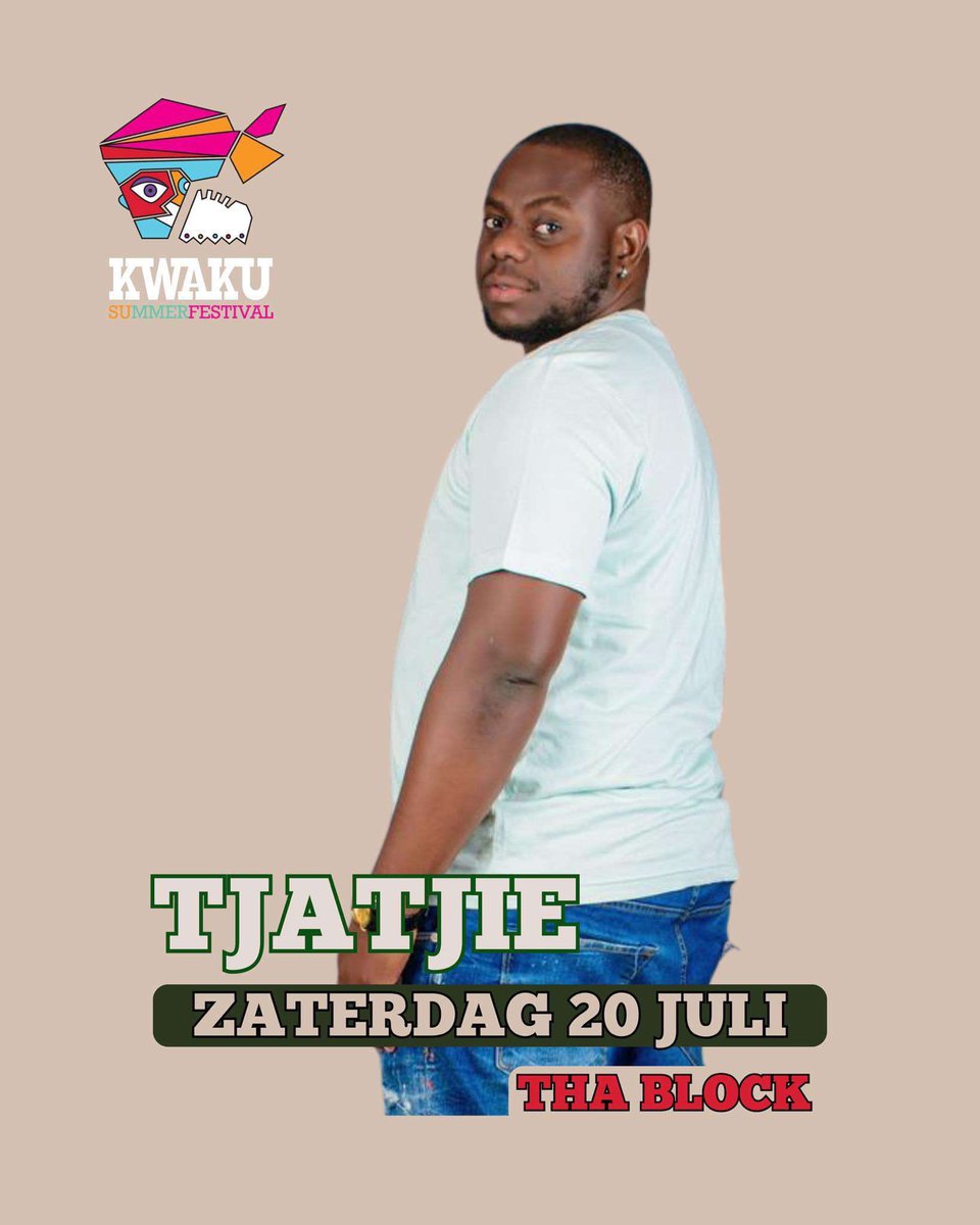 Vandaag sta ik samen met mijn Live Band The OG Flavors op het <a href="/KwakuFestival/">Kwaku Summerfestival</a> op Tha Block van 17:30 tot 18:00, dus dit mag jij niet missen. We gaan het super gezellig maken.